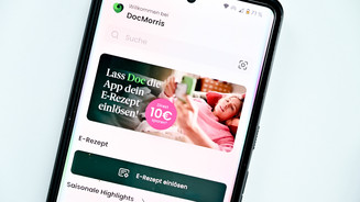 Gericht zweifelt an neuer Rx-Preisbindung Foto: DocMorris-App mit Bonus