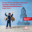 DRACO-PZN-Suche für Wundversorgungsprodukte Die Draco-PZN-Suche findet Alternativprodukte schneller als man Pharmazentralnummer sagen kann.
