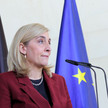 Warken: „2030 ist eine andere Koalition dran“ Nina Warken und Friedrich Merz beim Pressestatement