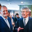 Oesterle verliert Machtkampf bei DocMorris Walter Oberhänsli und Dr. Fritz Oesterle auf der DocMorris-Generalversammlung