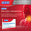 SOS Septoflam Halstabletten wirken zweifach – Bekämpfung von Symptomen und Ursache von Halsschmerzen!