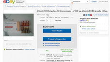 ebay medikament ebay: 340 Fälle für den Bundestag
