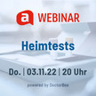 OTC Labortests aus der Apotheke Heimtests als Webinar