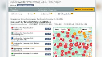 ApoProtest: „Wir haben eine enorme Kommunikationsmacht“ Screenshot der Benutzeroberfläche der Organisationsplattform ApoProtest