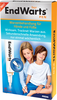 End Warts-Bild weiss