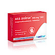 Neues ASS Präparat: ASS axicur® 100 mg TAH magensaftresistente Tabletten