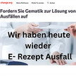 E-Rezept-Störungen: „Wir arbeiten am Limit“ E-Rezept-Störungen: „Wir arbeiten am Limit“