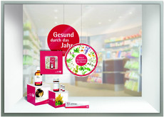 WALA Arzneimittel des Monats Schaufenster 1