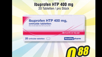 Karfreitags-Rabatt: 88 Cent für Ibuprofen Ein Angebot vom Hollandmarkt.