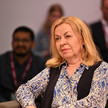 mkk schluckt BKK Pfalz Andrea Galle auf der Bühne