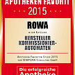 CareFusion | Rowa ist „Apotheken Favorit 2015”