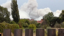 Großbrand: Apotheker im Einsatz Großbrand: Apotheker im Einsatz