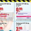 Drogeriewochen: Paracetamol und Ibu für 99 Cent Werbung für Arzneimittel. Mehr dazu im Artikel.