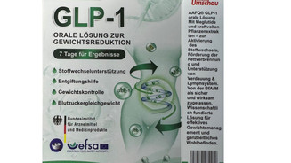 Warnung: GLP-1-Abnehmdrink ist gesundheitsgefährdend GLP-1-Abnehmdrink