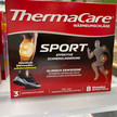 Sport: Thermacare erweitert Portfolio Eine Packung Thermacare Sport Wärmeauflagen.