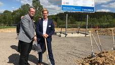 Spatenstich bei BD Rowa Spatenstich bei BD Rowa