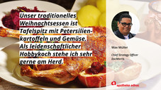 Festtagsschmaus der Pharma-Promis Festtagsschmaus der Pharma-Promis