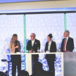 Kann Selbstmedikation das System entlasten? Foto: Pharma Deutschlnad Jahrestagung: Stefan Koch (v.l.), Isabella Erb-Herrmann, Georg Kippels, Klaus Reinhardt, Cosima Bauer, Hans-Peter Hubmann