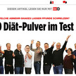 Bild testet Abnehm-Pulver Bild testet Abnehm-Pulver