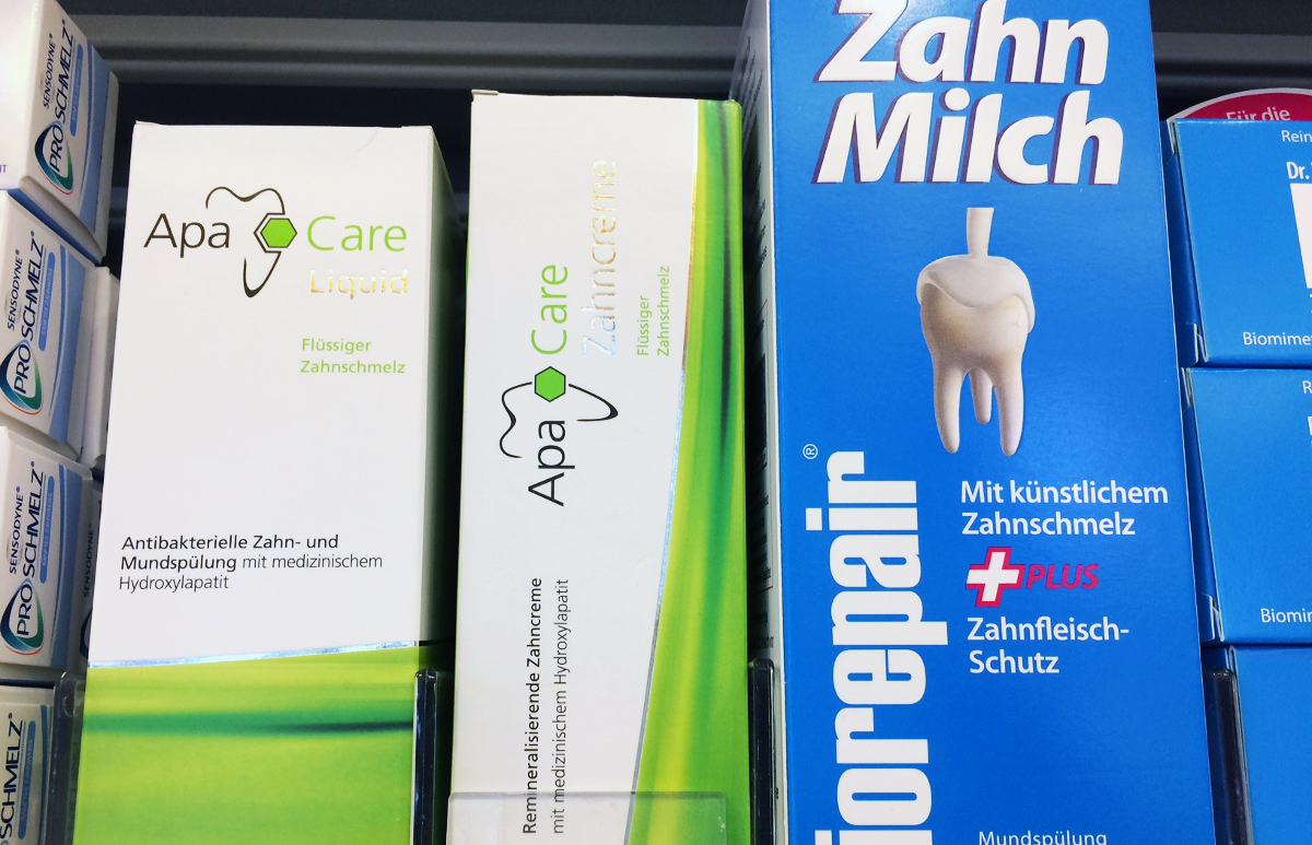 APACARE Zahncreme 75 ml - besser gesund Apotheken